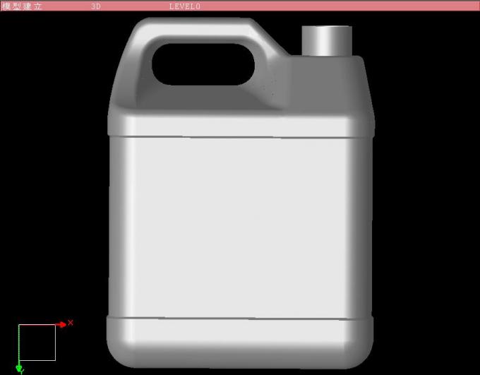 Máquina del moldeo por insuflación de aire comprimido de la protuberancia para 8 L botellas de agua
