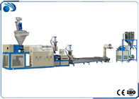 La línea de reciclaje plástica equipo de la etapa doble de la granulación para PP PE picosegundo desecha 100~500kg/h