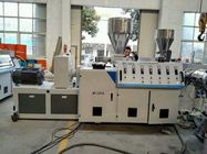 Tubo de gas plástico de agua de los PP del HDPE que hace la máquina con controlar del PLC