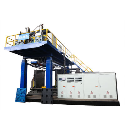 Chemical Double Layer L Ring Drum Blow Molding Machine Plastic Liter HDPE Blue