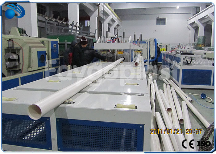 máquina de la fabricación del tubo del PVC de 75~250m m con control eléctrico del PLC de Siemens