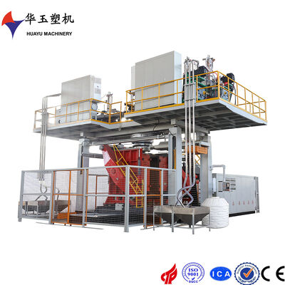 Máquina de moldeo por soplado IBC de coextrusión de 8 capas de 3000L con sistema de enfriamiento rápido