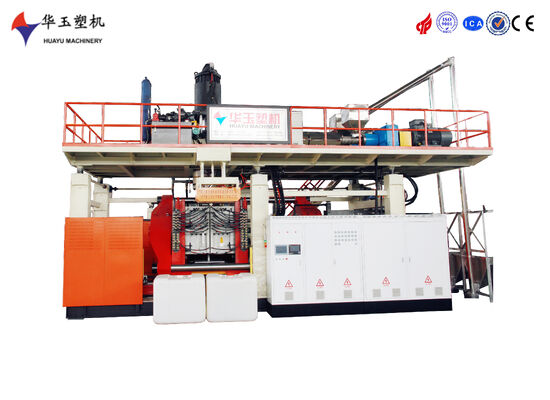 Máquina de moldeo por soplado IBC de coextrusión de 2 capas de 5000L con sistema de control inteligente